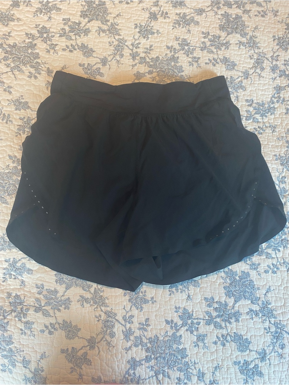 Lululemon Fast and Free Reflective High-Rise Classic-Fit Short 3” Black Size 6